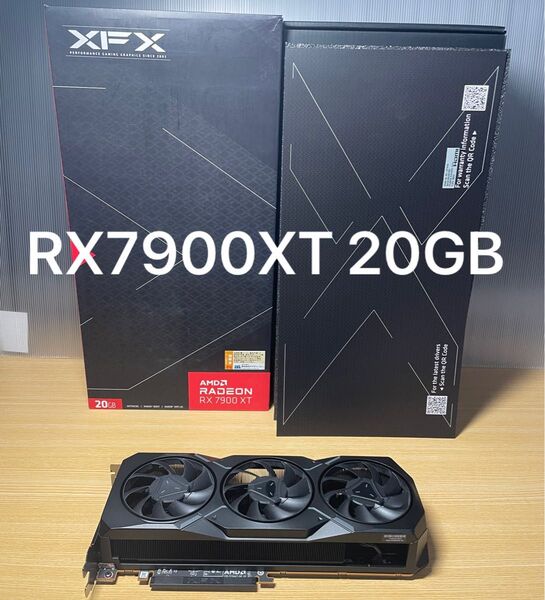 XFX Radeon RX 7900 XT 20GB USB-C グラフィックボード リファレンスモデル
