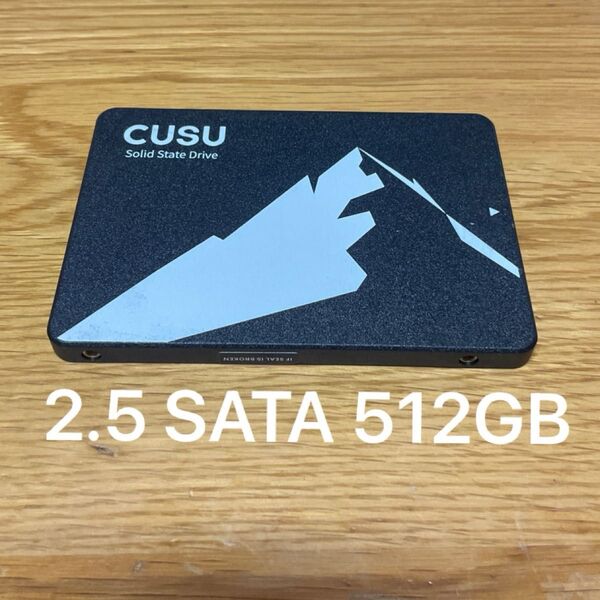 CUSU C300 512GB 2.5インチ SATA SSD