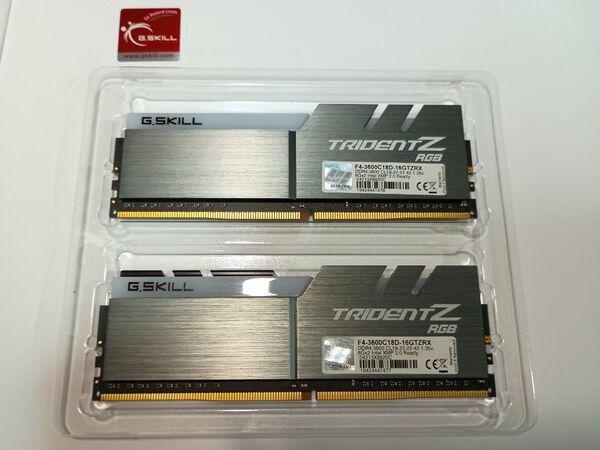 G Skill TRIDENT Z RGB DDR4-3600 CL18 メモリ 8GBx2 EXPO AMD