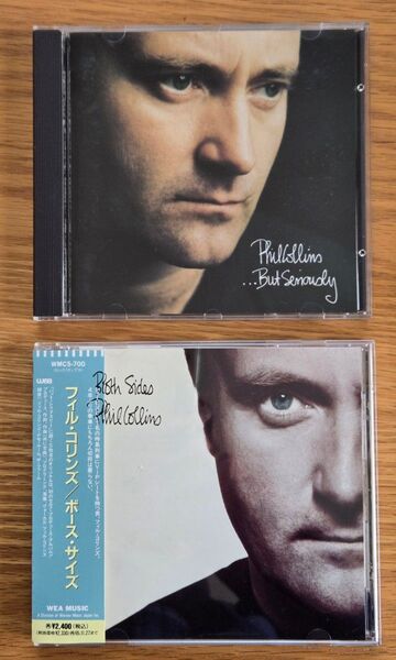 フィル コリンズ CD 2枚セット◆But Seriously /バットシリアスリー◆Both Sides/ボースサイズ
