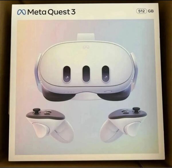新品未開け未使用 Meta Quest 3 512Gb VRヘッドセット メーカー保証,納品書付き