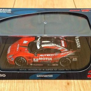 【新品・未開梱】EBBRO MOTUL AUTECH GT-R 2009 No.1 1/43モデルカー ミニカー
