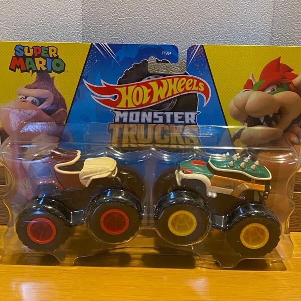 ホットウィール Hot Wheels スーパーマリオ モンスタートラック MONSTER TRUCKS ドンキーコング クッパ