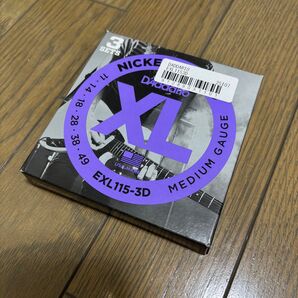 【3セットパック】DADDARIOEXL115-3D XL Nickel Multi-Packs Blues/Jazz Rock