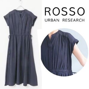 ROSSO☆ウエストマークフレンチスリーブワンピース