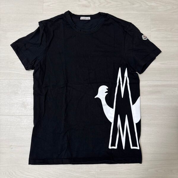 ★モンクレール 半袖Tシャツ 黒 Sサイズ★