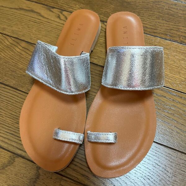 ILIMA ゴールド コンフォートサンダル Sサイズ 5日使用