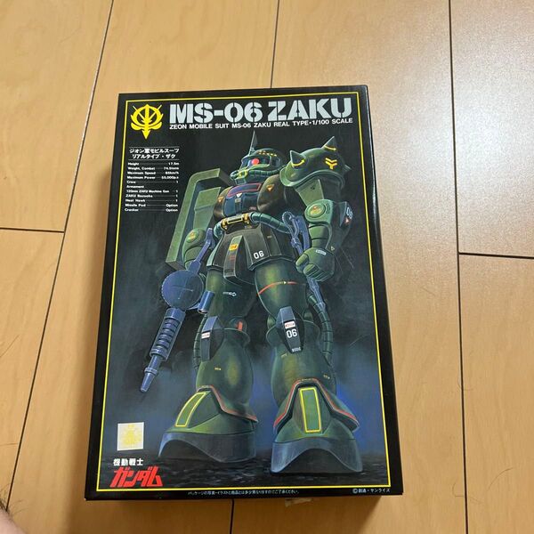 バンダイ 機動戦士ガンダム MS-06 ザク リアルタイプ 1/100