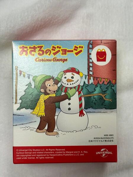 マクドナルド ハッピーセット おさるのジョージ ジョージのゆきやまスライダー