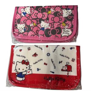【限定品】ハローキティ サンリオ マルチケース ポーチ 母子手帳ケース 通帳ケース