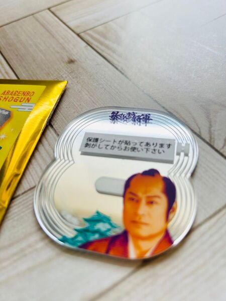 【新品】暴れん坊将軍 ミラーステッカー 松平健 マツケン