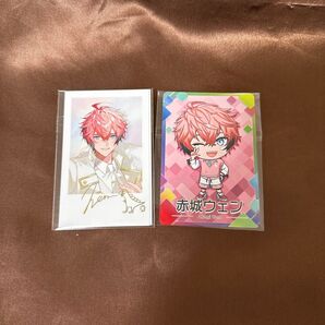 赤城ウェン チェキ にじさんじチップス 箔押し