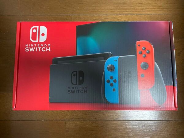 NintendoSwitchニンテンドースイッチ新型(バッテリー強化版) 任天堂 ネオンブルー ネオンレッド