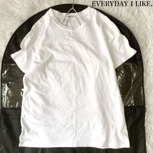 EVERYDAY I LIKE. エブリデイアイライク ドゥーズィエムクラス コットン100% 半袖Tシャツ フリーサイズ 日本製