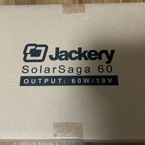 【未使用】Jackery SolarSaga 60 出力 Output : 60W/18V N-S-60PRO-JKSS