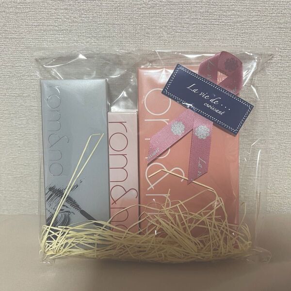 rom&nd べターザンパレット 01 ジューシーラスティングティント 24フィックスマスカラ L01 LONG BLACK