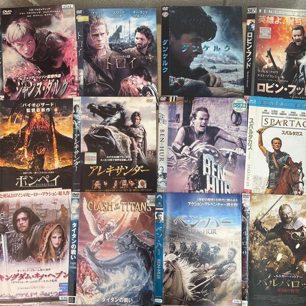 DVD 12本 まとめ売り レンタル落ち