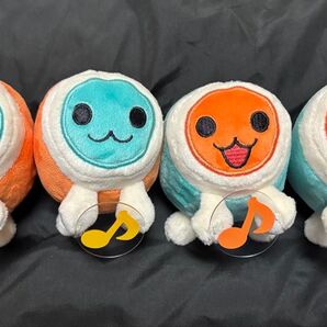 太鼓の達人 ぬいぐるみマスコット~いろんな音符だドン~ 全4種コンプリートセット