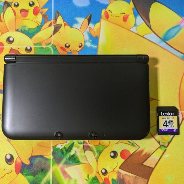 液晶美品 Nintendo 3DS LL 任天堂 ブラック 本体準美品 動作確認済み