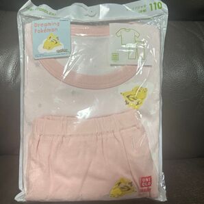 UNIQLO ポケモン パジャマ 110 ピンク 新品 未使用
