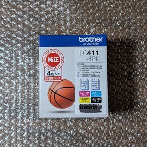 新品 ブラザー インクカートリッジ4色パック LC411-4PK