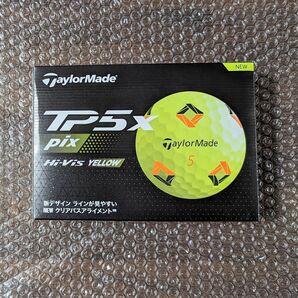 新品 テーラーメイド TP5x pix イエロー 2024年モデル 1ダース