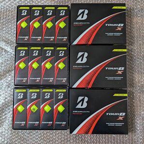 新品 ブリヂストン TOUR B X イエロー 2024年モデル 3ダース