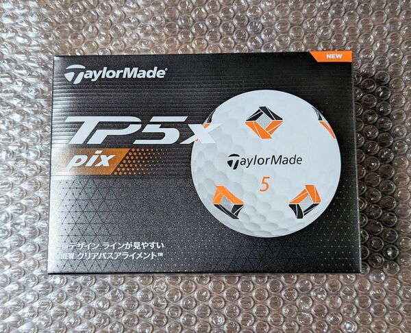 新品 テーラーメイド TP5x pix ホワイト 2024年モデル 1ダース