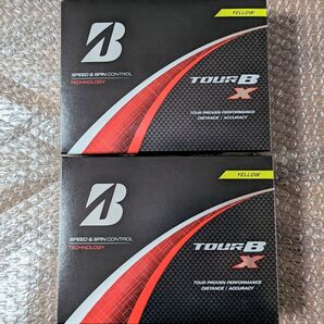 新品 ブリヂストン TOUR B X イエロー 2024年モデル 2ダース