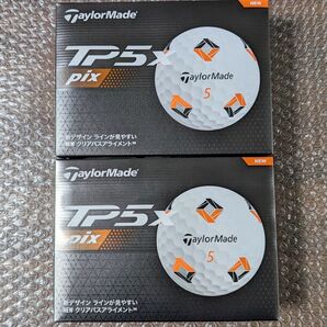 新品 テーラーメイド TP5x pix ホワイト 2024年モデル 2ダース