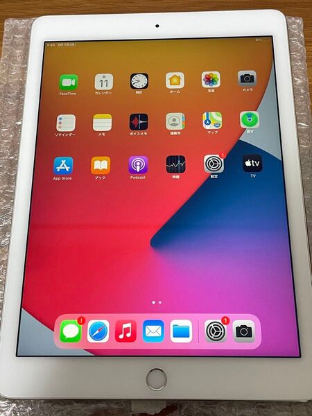 【美品 】 iPad Air 第2世代 Wi-Fiモデル 16GB シルバー MGLW2J/A A1566 動作確認済