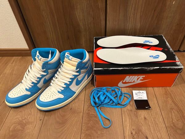 ソールガード付 28.5cm Nike Air Jordan 1 Retro High OG "UNC Reimagined"