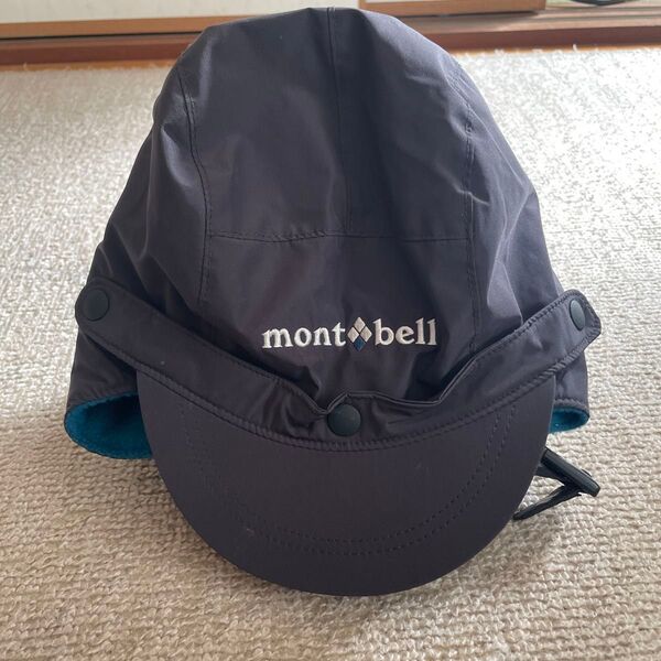 裏起毛 mont-bell 帽子 Sサイズ