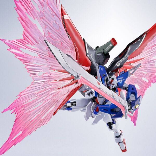新品未開封 メタルロボット魂デスティニーガンダムSpecⅡ専用光の翼&エフェクト