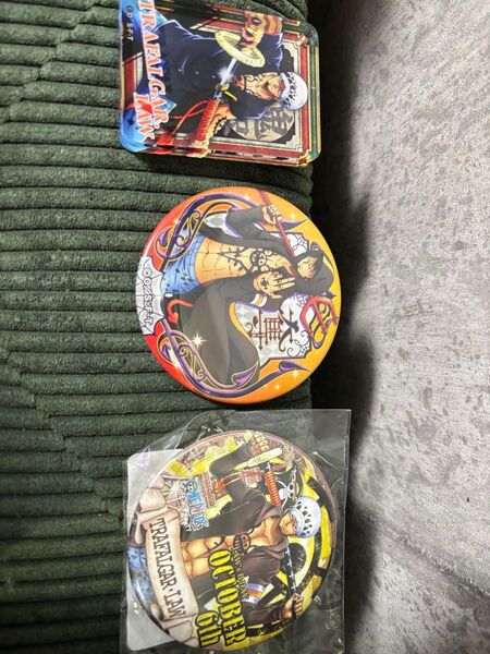バースディ缶バッジ 輩缶バッジハロウィン ワンピース 輩アクリルコレクション vol.1 トラファルガー・ローセット