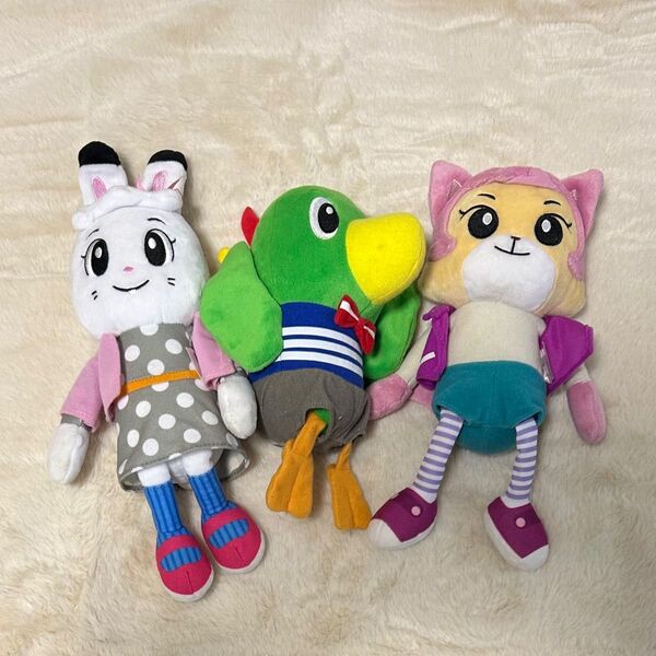 みみりん とりっぴい にゃっきぃ ぬいぐるみ しまじろうのおともだち こどもちゃれんじ