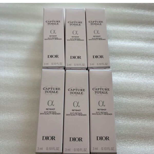 DIOR ディオール カプチュール トータル レチショット サンプル 3ml×6本