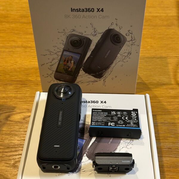 【新品未使用】Insta360 X4 本体+クイックリリースマウント