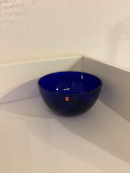 廃盤レア イッタラ ティーマ ガラスボウル コバルトブルー
