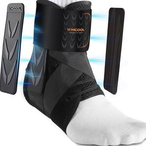 足首サポーター 【医用級品質】 靭帯強化補助具 自動成型パッド付き Lサイズ
