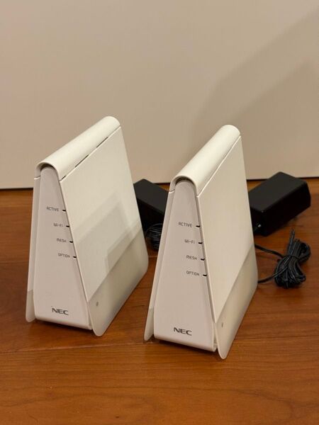 NEC WiFi6 メッシュルーター 親機&中継機 Wi-Fi 6 Atermシリーズ ペアリング済み AM-AX1800HP