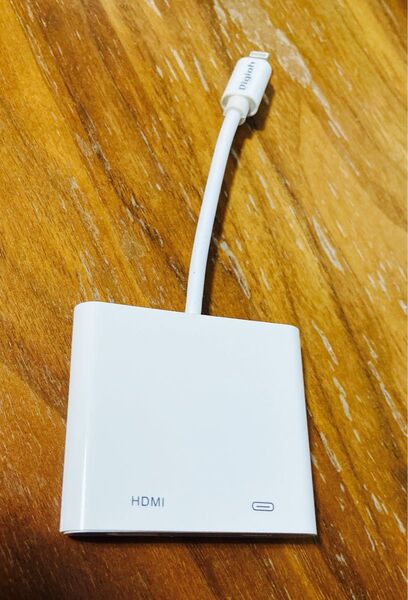 iPhone HDMI 変換ケーブル hdmi変換アダプタ アイフォーンの画面をTVやモニターに【ジャンク】