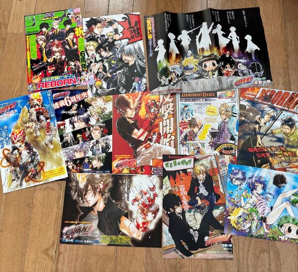 家庭教師ヒットマンREBORN 連載時切り抜きセット