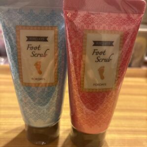 FORDAYS フットスクラブ 2個セット ピンク&水色 新品未開封