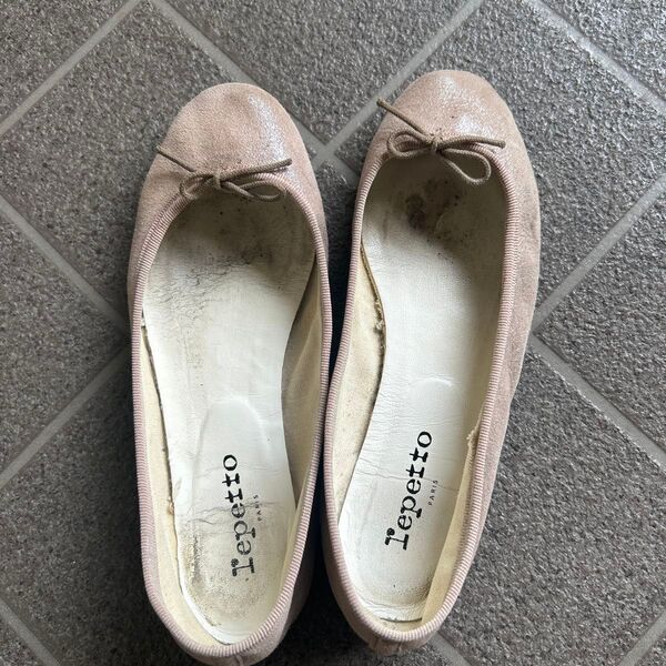 repetto バレエシューズ サンドベージュ 37(23.5)
