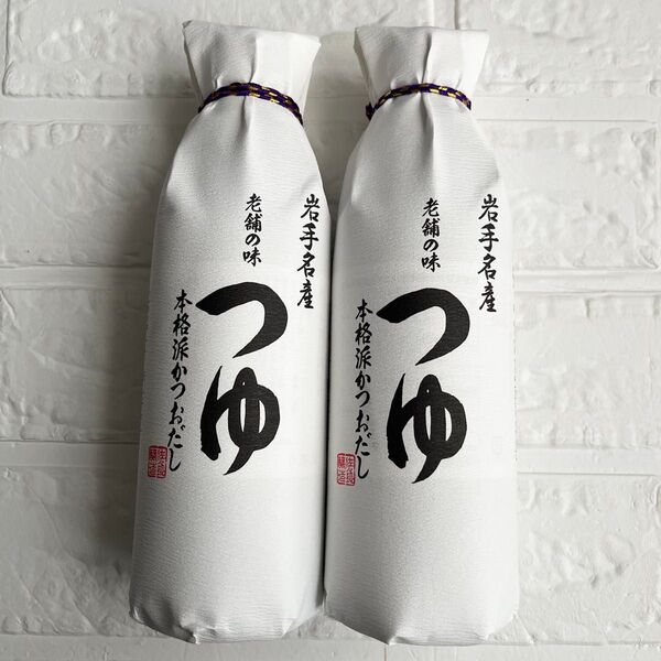 佐々長醸造 岩手名産 老舗の味 つゆ 500ml 2本