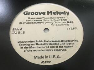 Groove Melody / USプロモ盤 / Ryuichi Sakamoto / 坂本龍一 / 戦場のメリークリスマス REMIX / Bmo2