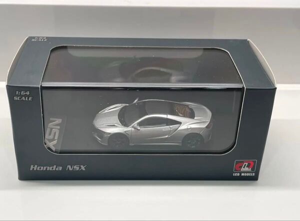 アオシマ LCD MODELS 1/64 NSX シルバー ミニカー 未展示 保管品