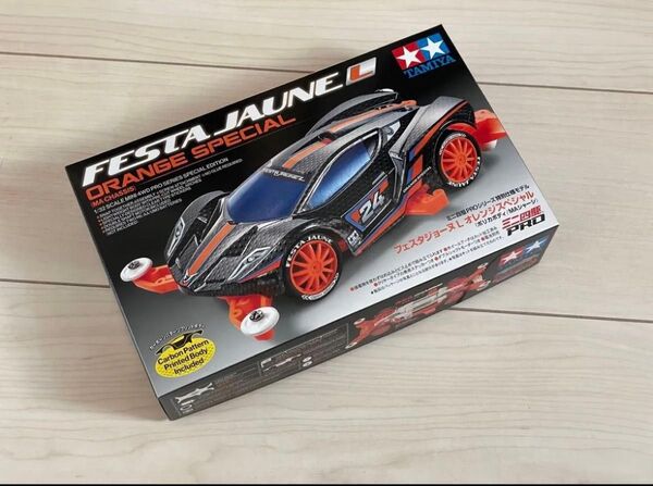タミヤ ミニ四駆 フェスタジョーヌ L オレンジSP(ポリカボディ/MAシャーシ)未組立新品①