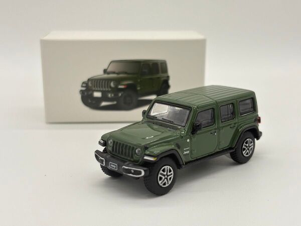 1/64 JKM jeep wrangler Sahara ジープ ラングラー サハラ グリーン 新品②